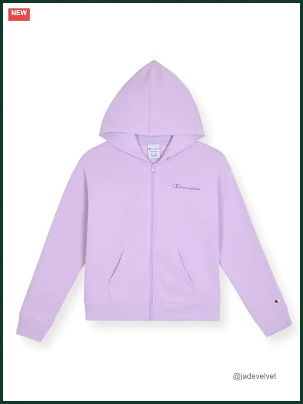Girls Athletic Zip Front Hoodie Sweatshirt Cotton Blend Fleece